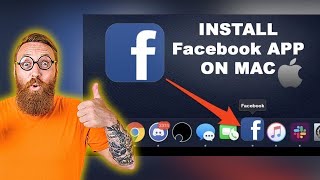 How to Download and Install Facebook App on Macbook  Learn how to install Facebook on MAC [upl. by Dilaw]