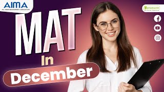 MAT In December 2024 How To Crack MAT Exam Important Dates  Preparation Strategy [upl. by Melita]