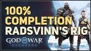 Radsvinns Rig 100 Completion God of War Ragnarok [upl. by Remsen462]