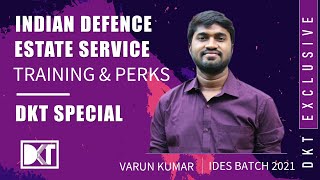 UPSC Civil Services Series  Training amp Perks Of Indian Defence Estate Services  By Varun Kumar [upl. by Adnohr]