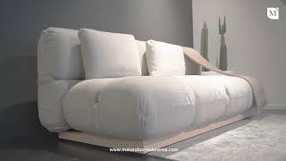 Melandas Furniture  Sohay Sofa Bed  Natuzzi Italia [upl. by Hamner991]