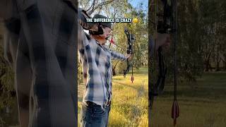 Recurve vs Compound bow 🏹 what’s more accurate bow archery recurvebow compoundbow [upl. by Markman908]