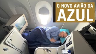 AZUL  A CLASSE EXECUTIVA DO NOVÍSSIMO A350900 DE CAMPINAS A ORLANDO  Por Carioca NoMundo [upl. by Ahsiekar]