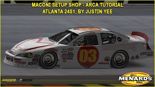 iRacing ARCA Nashville Superspeedway Raceway Guide to Qualifying and Race 24S1 [upl. by Pyszka]