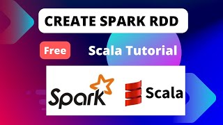 Free Data Engineer  01 Create a Spark RDD using Parallelize  Complete Explanation with Scala Code [upl. by Willin]