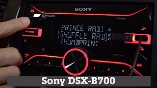 Sony DSXB700 Display and Controls Demo  Crutchfield Video [upl. by Bradlee638]