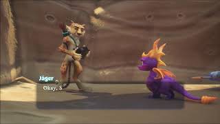 quotSpyro 2 Riptos Rage 2018quot Alle Dialoge Schluchtenstrecke GermanDeutsch [upl. by Reniti]