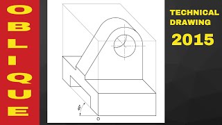 how to draw an oblique view [upl. by Igig]