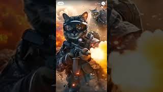 Solider Cat Story  Cartoons  Cat Cartoons [upl. by Allenrad]