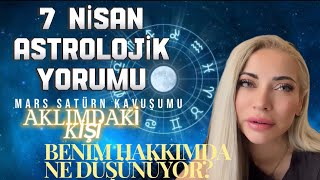 💯 AKLIMDAKİ KİŞİ ÖZLÜYOR MU❓7 NİSAN ASTROLOJİK YORUMU astroloji tarot [upl. by Dhumma]