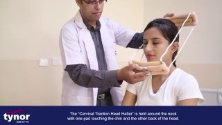 How to wear Tynor Cervical Traction Kit [upl. by Niletac452]