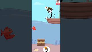 😧 Gold box under the sea🔥Stealing Puzzle Robber Games  LVL42 shorts shortsfeed funny [upl. by Fabrin]