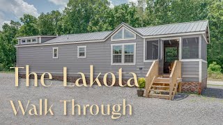 The Lakota Walkthrough  Trailhead Cabins  Modular Models  Tiny Homes [upl. by Rachaba]