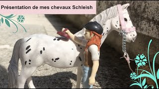 Schleich  présentation de mes chevaux [upl. by Howell260]