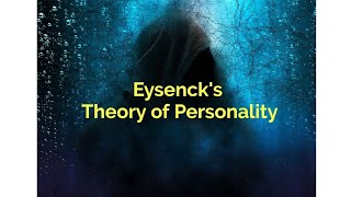 Eysencks Theory of PersonalityRamya Siva Ullas [upl. by Aylmar780]