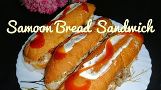 Samoon Bread Sandwich Lulus World [upl. by Kubetz85]