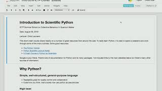 Pythonbased scientific computing I [upl. by Stilu]