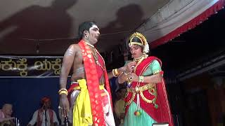 Yakshagana  Shiva Mechida Kannappa  13  Guruvayanakere  Marakada  Kodapadavu  Mavvar [upl. by Tabb490]