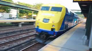 Tarrytown NY upclose  MNR express train July 8 2024 [upl. by Aihsakal]