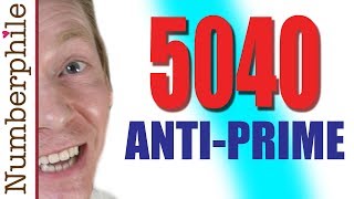 5040 and other AntiPrime Numbers  Numberphile [upl. by Akeenahs]