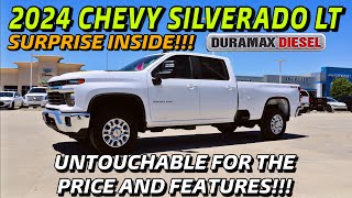 Very Unique 2024 Chevy Silverado 3500 LT  Gideon Does It Make Sense To Get The LTZ Over This [upl. by Yenaiv800]