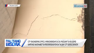 Balitang Bisdak Klase sa Lagtang National High School apektado sa pagpangliki sa building [upl. by Lemyt]