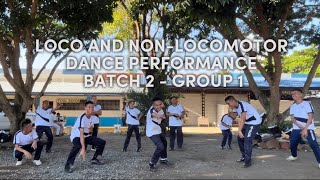 LOCO AND NONLOCOMOTOR DANCE PERFORMANCE PATHFIT 1 [upl. by Nosliw]