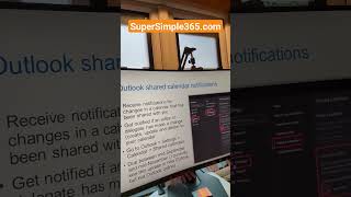 🆕 Manage someone else’s Outlook calendar This new notifications feature will keep you up to date [upl. by Eenej]