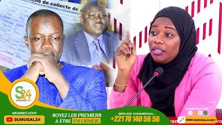 Direct Refus de Fiche de Parrainage à Sonko à al DGE le décryptage de Yayou Fatima de Pastef [upl. by Sauls]