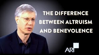 Yaron Answers Whats The Difference Between Altruism And Benevolence [upl. by Belia]