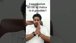 क्या थाने से FIR m खत्म हो सकती है Cancellation Of FIR  482 CrPC High Court  Quashing Of FIR [upl. by Lebatsirc]