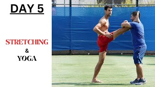 Novak Djokovics Tennis Workout Plan is Insane😮 [upl. by Grindlay33]