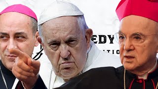 Bishop Vigano calls for the ARREST of Pope Francis and Cardinal Fernandez by the Swiss Guard [upl. by Neeroc]