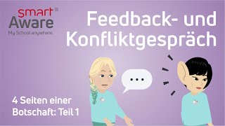 Feedback und Konfliktgespräch 4 Seiten einer Botschaft I Berufspädagogische Fortbildung [upl. by Yssirc715]