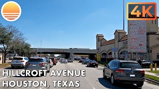 Hillcroft Avenue in Houston Texas Drive with me in Houston Texas [upl. by Xonnel]