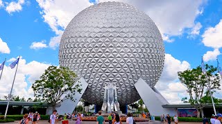 Spaceship Earth 2024  EPCOT Ride at Walt Disney World 4K60 POV [upl. by Arotak]