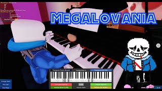 Megalovania  Roblox Got Talent Piano [upl. by Novahc]