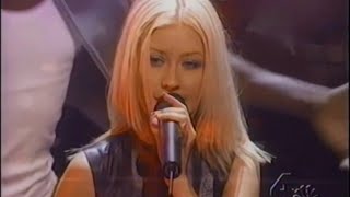 Christina Aguilera quotGenie in a Bottlequot Live at Its Showtime at the Apollo 1999 [upl. by Ahsieym]