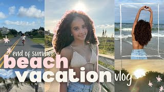 end of summer beach vacay vlog 2024  travel with me to OBX☀️ [upl. by Schnurr88]