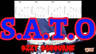 SATOOzzy Osbourneguitar TABタブ譜のPDFは説明欄から [upl. by Geoffry]