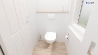 Installation du Pack WC suspendu Geberit G400 par Geberit [upl. by Naloj]