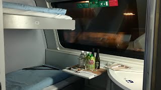 Riding New Nightjet Sleeper Train Zurich  Berlin in Sleeping Car [upl. by Els]