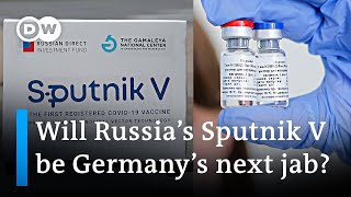 Study Russias Sputnik V 92 effective  Merkel open to Sputnik if approved by EU  DW News [upl. by Mcspadden]