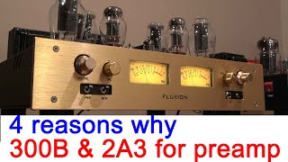 Q amp A why 300B amp 2A3 for preamp custom design RL320XLM FLUXION [upl. by Katherine937]