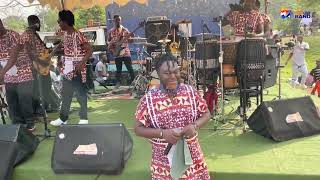 KUMAWOOD ACTRESS MERCY ASIEDUS BAND MESDUAH BAND CHRISTMAS JAM RATTRAY PARK [upl. by Elatia]