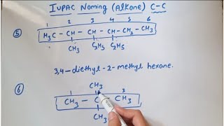 IUPAC Nomenclature Alkane class 11 easy explanation [upl. by Edgell]