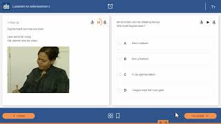 Luisteren examen A2 nieuw systeem 3 vragen [upl. by Ssenav]