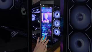 Hyte Y70 Touch Best PC case in the market 🙌🔥 pc pcgaming pcgamer gamingontiktok gaming pcbuil [upl. by Eirollam134]