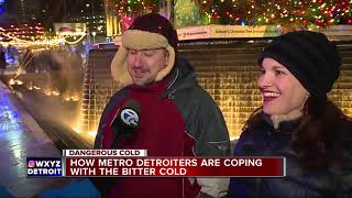 How metro Detroiters are coping with the bitter cold [upl. by Neih]