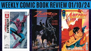 Weekly Comic Book Review 011024 [upl. by Lyssa]